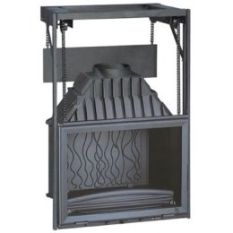 Каминная топка Invicta Grand Vision 1100 lifting door (Гранд Визьон 1100 Контргруз)